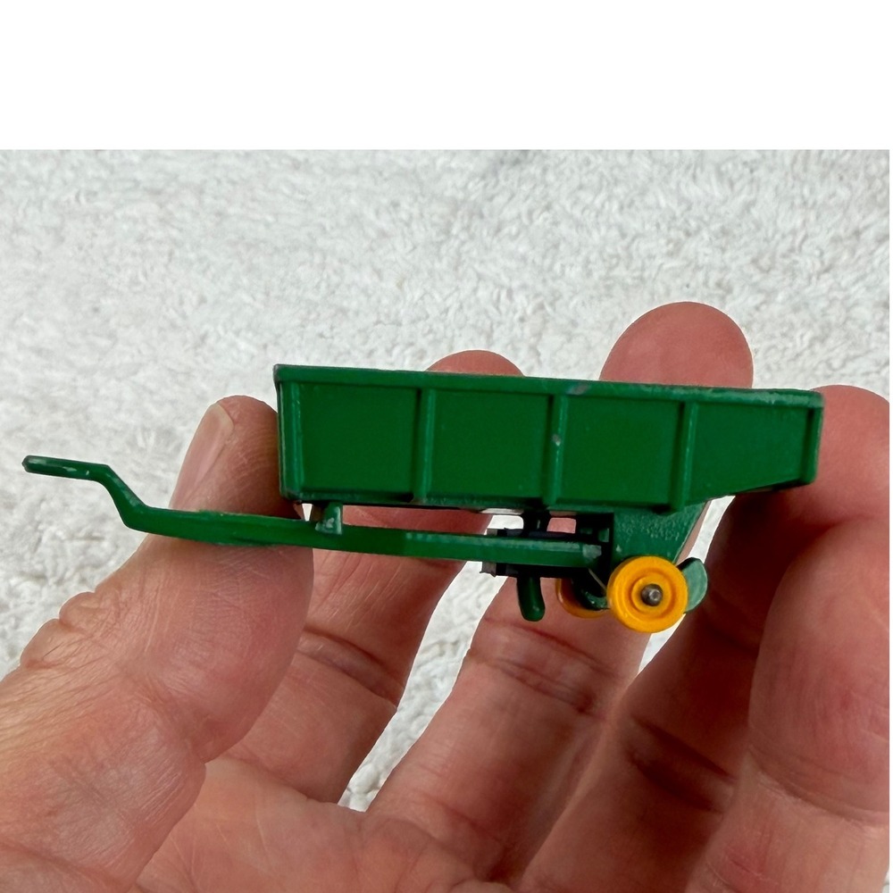 Matchbox Series No‎ 51 Trailer Lesney England Green Yellow Wheels Vintage